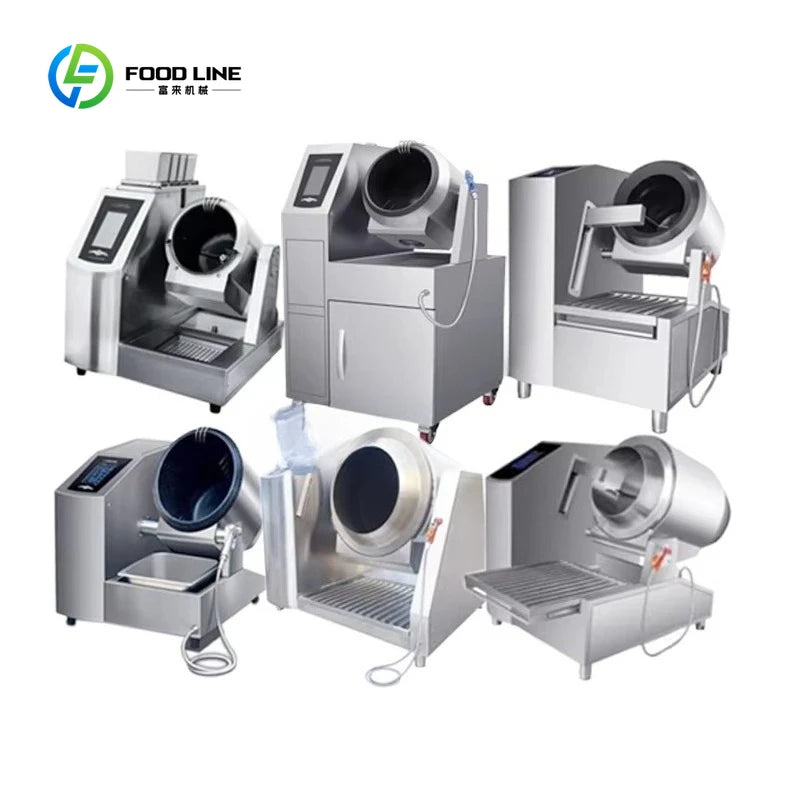 Customized Commercial Kitchen Equipment Electrical Automatic Food Cooking Machine Pot Intelligent Cooking Robot Wok