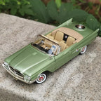 1:18 Chryslers 300FC 1960 Alloy Sports Car Model Diecast Metal Classic Retro Vehicles Car Model Simulation Collection Kids Gifts
