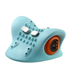 Electric Cervical Massager Neck Shoulder Stretcher Relaxer Chiropractic Traction Device Massage Pillow for Cervical Spine Correc