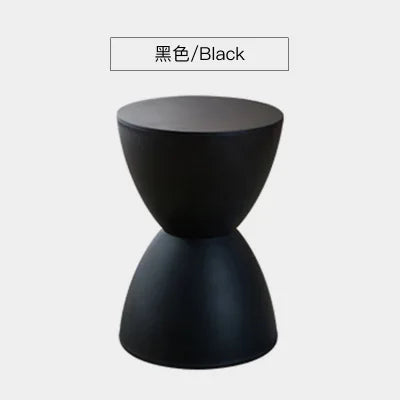 Fashion Nordic Creative Modern Simple Bench Foot stool Round stool Thickened Plastic Round Stool Home Dector