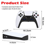 NEW GB5 Video Game Console 64GB/128GB 40000 Free Games HD TV Game Box 5 Two Gamepads For PS1/PPSPP/MAME Arcade Gaming Stick