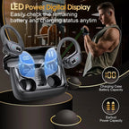 Original HD65 TWS Bluetooth V5.4 Headphones Wireless LED Digital Display Earphones Noise Reduction Waterproof Headset New