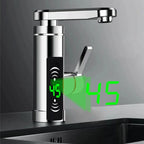 Electric Hot Water Faucet Instant Heating Type Kitchen Hot And Cold Small Kitchen Treasure Quick Heat EU Version