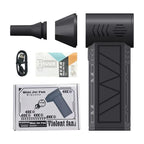 Powerful Turbo Fan X3 Electric Air Duster with 3 Gear 130000RPM 52m/s Brushless Portable Dust Blower Gun Cleaning Blower Tool