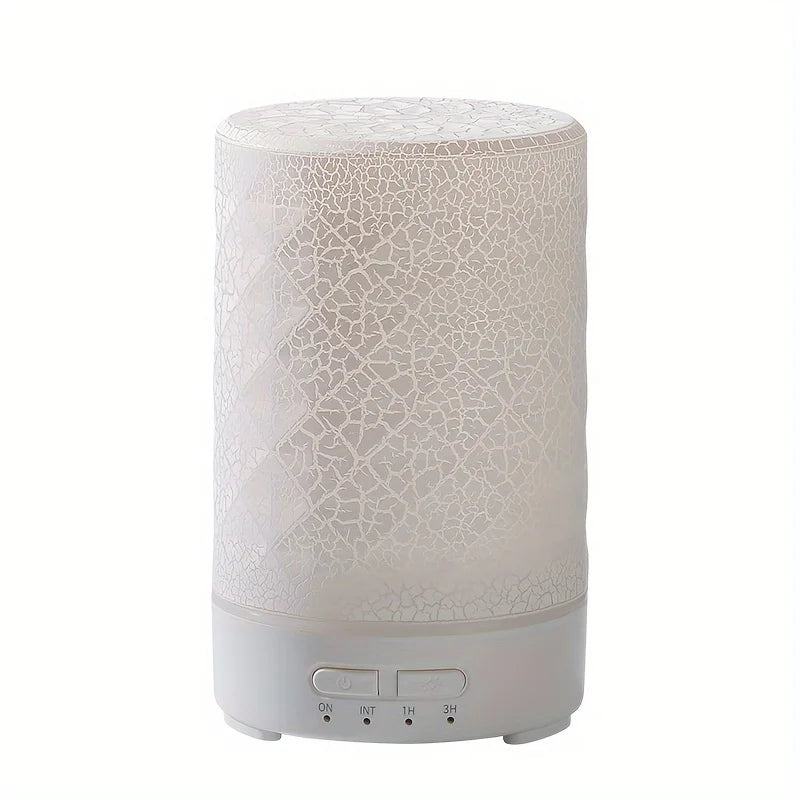 150ml Crack Design Essential Oil Diffuser USB Powered with  7 Color LE