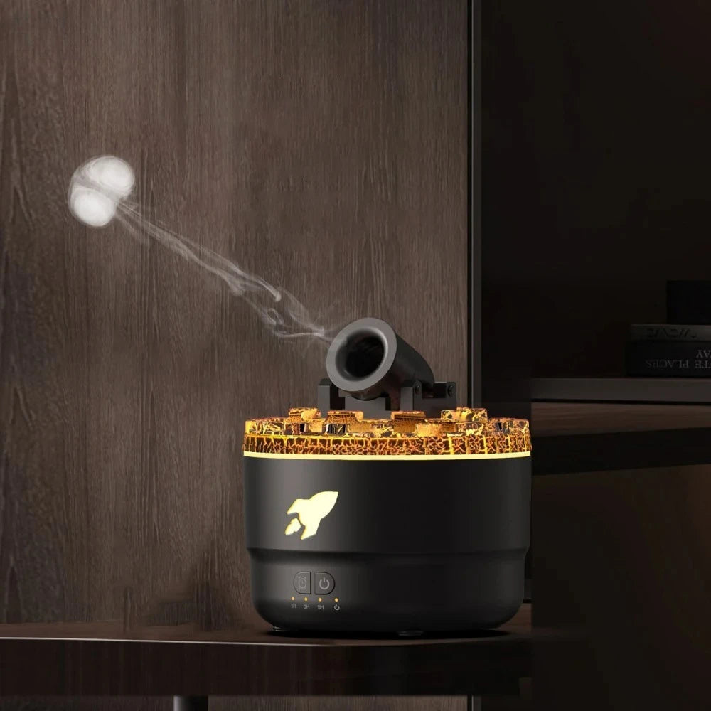 Cannon Aromatherapy Diffuser Jellyfish Spray Air Humidifier 7Colour Gr