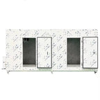 Restaurant Kitchen Walk in Chiller for Food Preparation Storage with Semi Hermetic Compressor Cold Room Custom