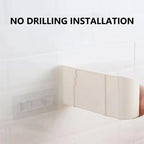 Kitchen Wall-mounted Adhesive Storage Rack Multifunctional Cabinet Door Storage Box Under Sink Drawer Shelf Bathroom Organizer
