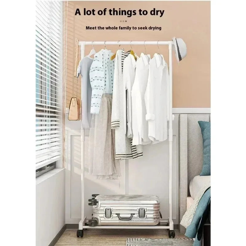 Cross-border shoe and hat integrated storage rack, clothes drying multi-functional coat rack