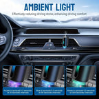 Car air freshener, three strengths adjustable, car aromatherapy machine, portable freshener perfume fragrance