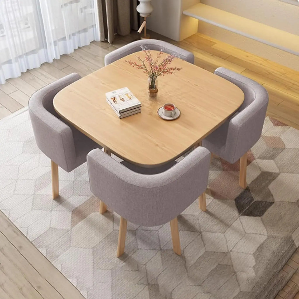 Modern Round/Square Dining Table Set