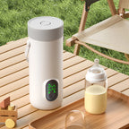 Upgraded Rechargeable Electric Kettle Wireless  Rechargeable Heating Cup for Travel Hot Water Boiler Boiling Milk Bottle for Bab