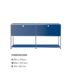 Module Modular DIY Furniture Sideboard Customized Size  Cabinet Stainless Steel Tv Stand Living Room