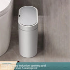 7L Trash Can Smart Sensor Automatic Household Electronic Kitchen Trash Bin Toilet Waterproof Narrow Seam Sensor Bin Trash Can