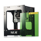 [Beginner-friendly] NEJE DK-8-KZ Mini Laser Engraving Machine 38x38mm Portable Desktop Engraving Machine for Wood/Leather/PVC