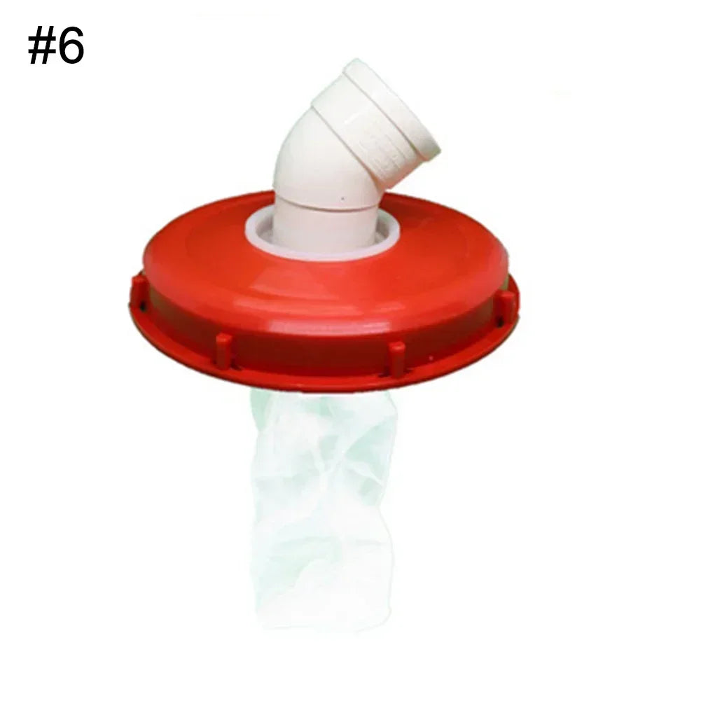 Rain Barrels Tank Filter Cover Nylon Washable Rainwater Tanks For DN75 Cover IBC Lid With Nylon Filter Watering Equipment Parts