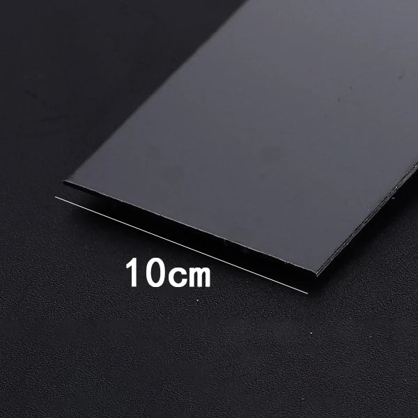 10cm Wide Gold Wall Sticker Strip Stainless Steel Flat Self Adhesive Living Room Decoration Mirrors for Home Wall Edge Strip