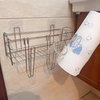 Kitchen Storage rack Hanging Cup Drying Rack for Water Bottles Coffee Mugs  Storage with Hooks Space Saving Bathroom Organizer