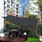 Outdoor Garden Sunshade Net Terrace Sunshade Sail Shading Mesh Cover With Grommets Camping Anti-UV Pergola Car Canvas Awning