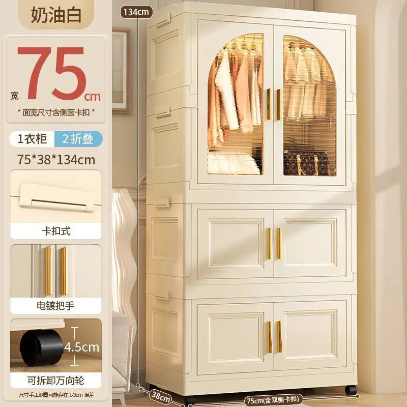 Dressers Bedroom Furniture Home Folding Wardrobe Household Children Wardrobe Home Bedroom Dwvo Storage Drawer Storage Cabinet