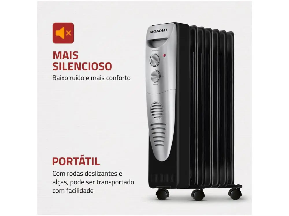 Portable Mondial A 06 Oil Heater 110V