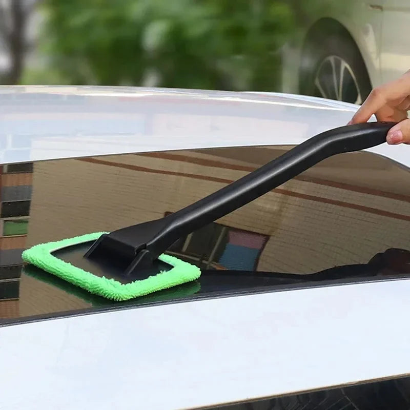 Car Window Cleaner Brush Kit Windshield Microfiber Cleaning Wash Tool