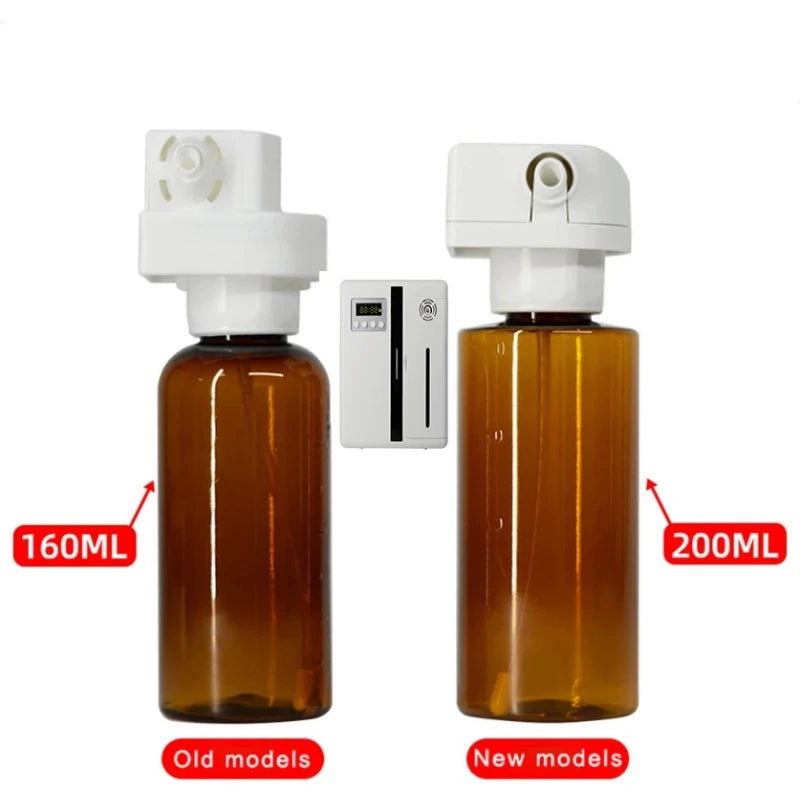 Replacement Fragrance Scent Machine Oil Bottle with Spray Core Nozzle Heads ( Not Include Machine) 160ml/200ml