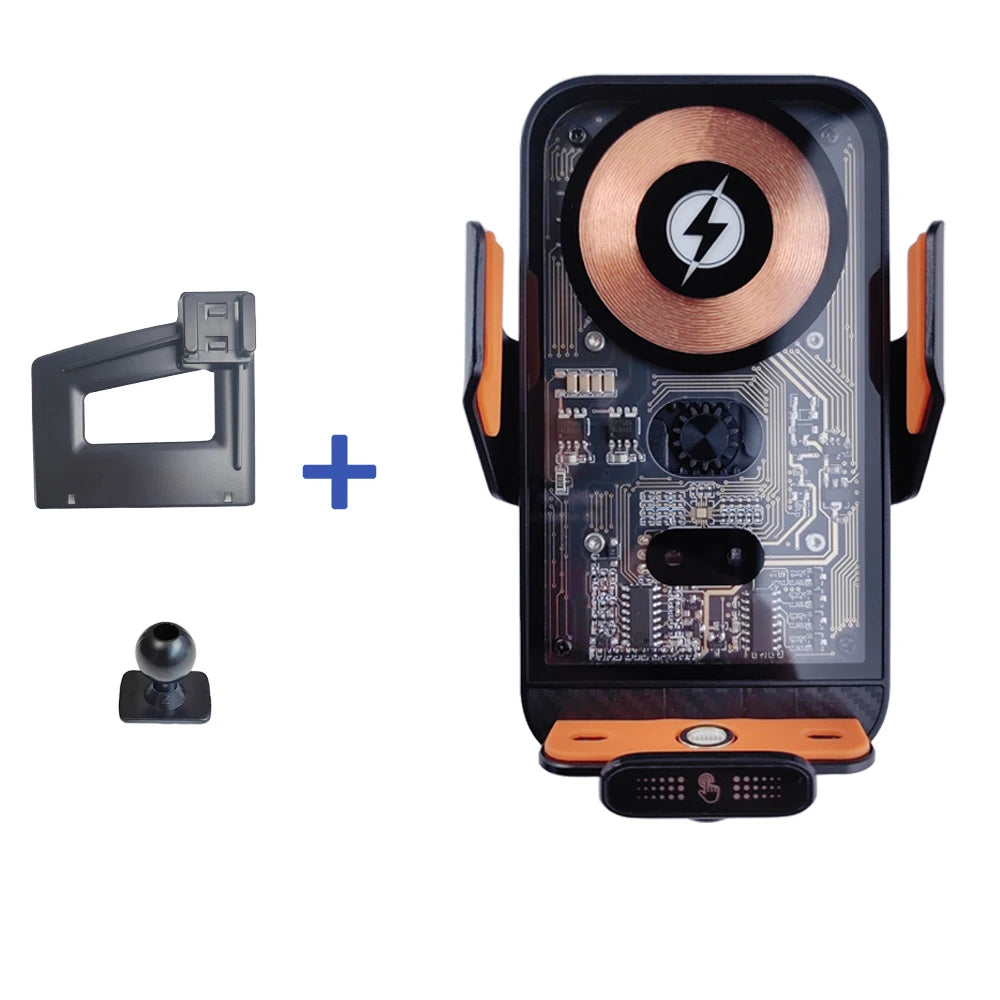 For Mitsubishi Pajero 2011 2012 2013 2014-2022 Car Phone Mount Wireless Charger Special Mobile Phone Holder Fixed Stand Base