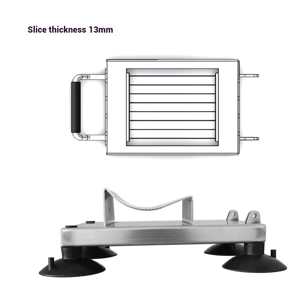6.5/13 mm Thickness Manual Stainless Steel Vegetable Slicer Kitchen Potato Carrot Onion Manual Fruit New Multi-Function Slicer