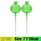 Self Watering Kits Glass Waterers Drip Irrigation Devices Plant Watering Device Gardening Indoor Flowers Plant Irrigation System