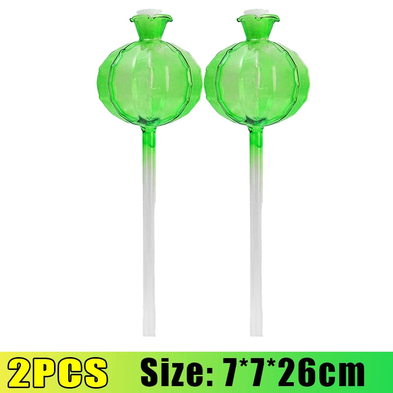 Self Watering Kits Glass Waterers Drip Irrigation Devices Plant Watering Device Gardening Indoor Flowers Plant Irrigation System