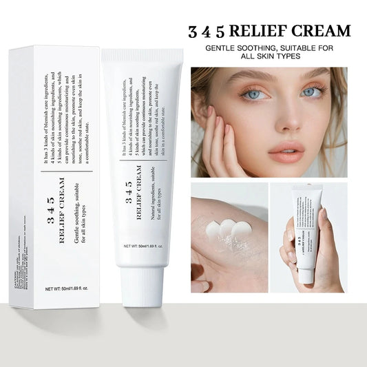 345 Relief Cream – Moisturizing, Soothing & Blemish Care Solution