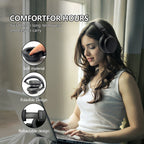 Siindoo JH-822Plus Wireless Headphone with Detachable Full Color Touch Screen BT5.4 Translation Function AI Assistant Smart Chat