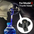 For Tesla Model 3/ New Model 3 Highland 2024 Trunk Hook Grocery Bag Hook Car Pendant Accessories Luggage Compartment Glove
