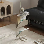 Sofa small side table living room balcony coffee table magazine bookshelf bedroom bedside shelf creative small table side cabine