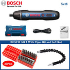 Original Bosch Go2 Electric Screwdriver Set 3.6V Rechargeable Automatic Screwdriver Hand Drill Bosch Go 2 Electric Batch Tool