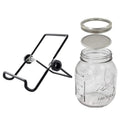 Seed Sprouting Lids Mesh Screen Strainer Filter Stainless Steel Glass Germinator Seed Sprouter Germination Cover For Mason Jars