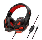 3 5MM Wired Gaming Headphones Bass Stereo Gamer Headset With Microphone For PC PS4 Xbox One Switch Phone Laptop