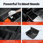 YZ For Tesla Highland Model 3 Y Juniper Center Armrest Hidden Box Holder Console Organizer Car Storage Box  Accessories
