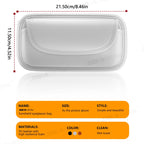 SEAMETAL Car Sun Visor Glasses Case Pu Leather Wear-Resistant Sunglasses Holder Storage Box Universal Eyeglasses Organizer Bag