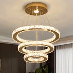 Crystal Pendant Light Led Chandelier Modern Ceiling Hanging Lamp Living Dining Room Nordic Kitchen Island Decor Lustre Fixture