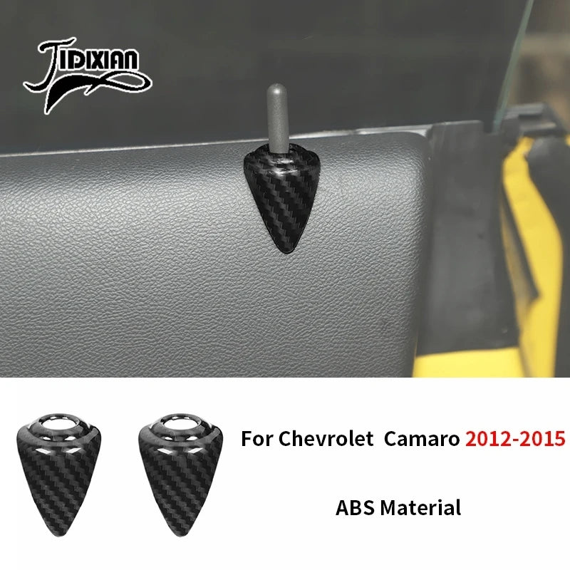 JIDIXIAN fit for Chevrolet Camaro 2010 2011 2012 2013 2014 2015 Car Interior Exterior Decoration Cover Carbon Fiber Accessories