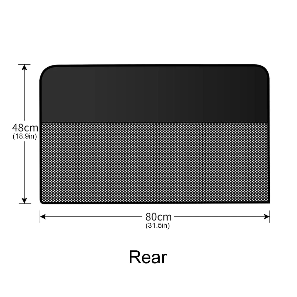 Magnetic Car Window Shades Universal Side Window Sun Shades Summer Protective Window Shade for Car Camping Napping Sleeping