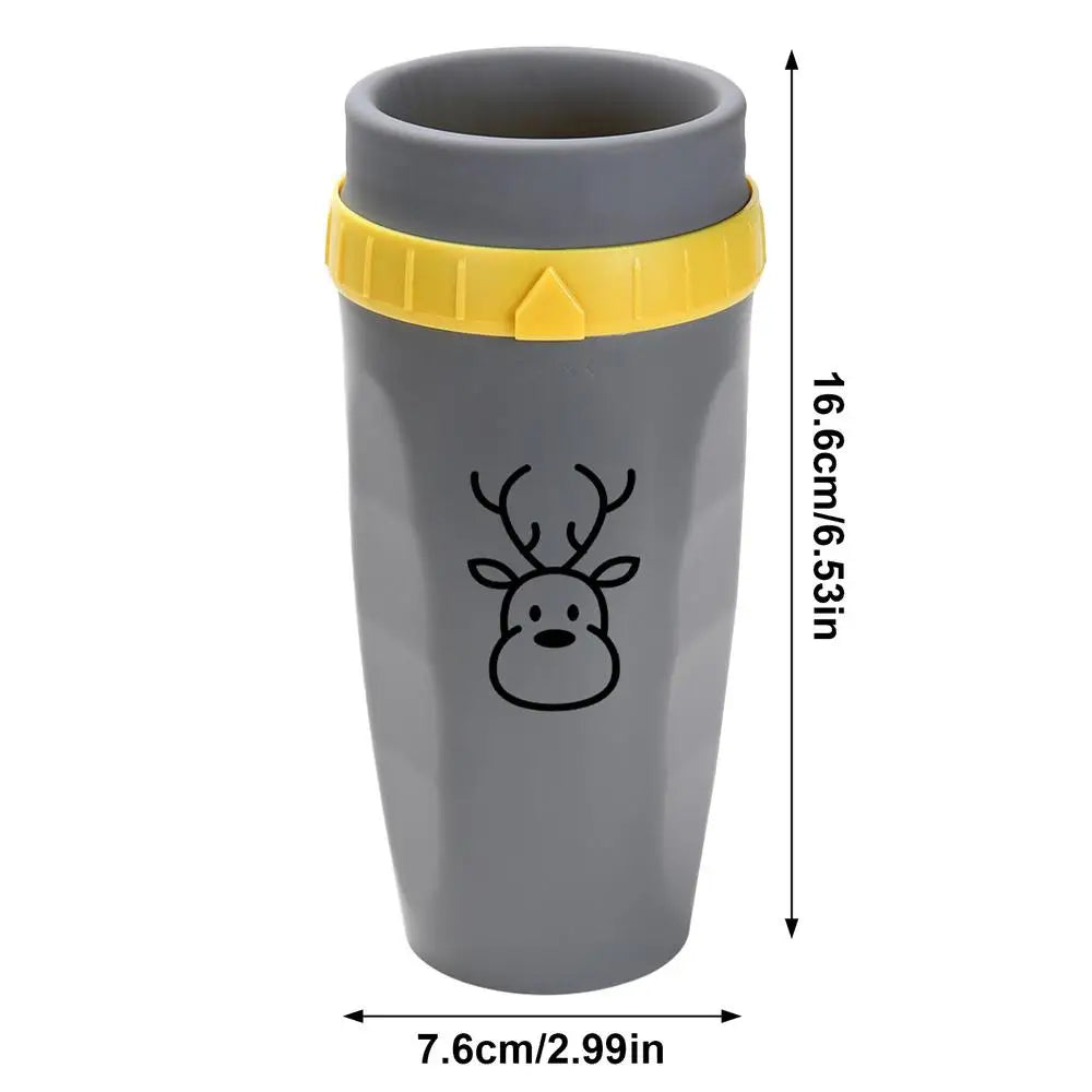 300ml Twizz Travel Mug Cup Non Spill Cup Twistable Water Cup Coffee Milk Aperture Mug with Straw Leakproof Thermal Cup Portable