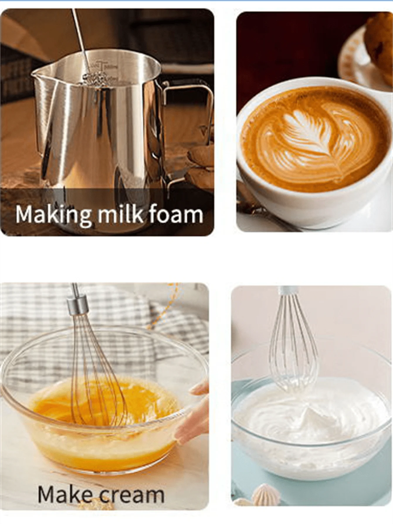 SOKANY 1714 Immersion Hand Blender, 2-Speed, 5-in-1, Hand Mixer, Whisk, Meat Chopper, Measuring Cup