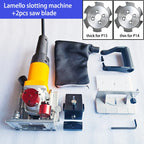 Lamello slotting machine Wood working tenoning machine with adjustable angle for home decoration wood boring tasks Tools