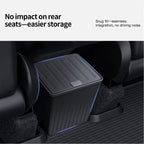 YZ For Tesla Model 3 Y Juniper Highland Rear Seat Storage Box Organizer Car Center Console Bins Backseat Trash Can Garbage Bag
