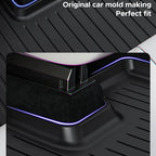 For Tesla Model Y 2021-2024 Floor Mat Left and Right Hand Drive TPE Carpet Waterproof Weather-resistant Foot Pads Mats