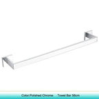 Chrome Polished WC Accessories Toilet Paper Holder Wall Hook Towel Bar Robe Hanger Rack Stainless Steel Bathroom Hardware Set