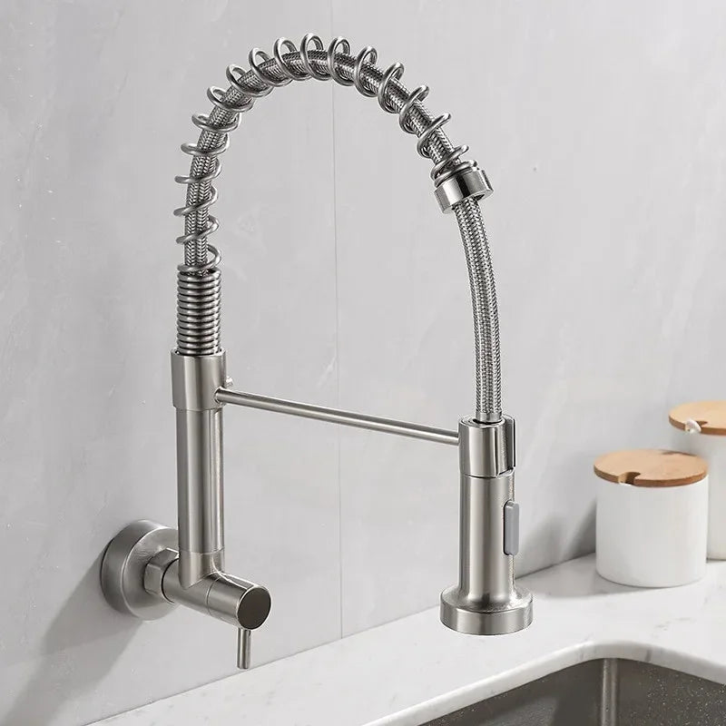 Gourmet Mobile Mixer Mono Command Spray Faucet with Articulated Spray
